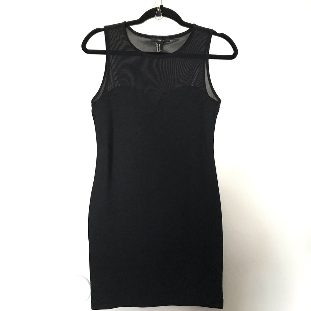 Black Bodycon Mini Dress